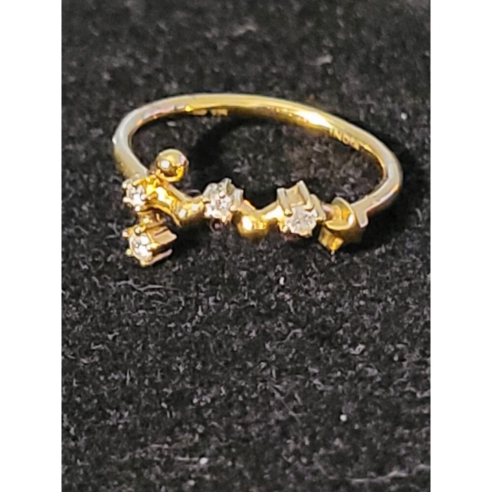 Sterling silver Cubic Zirconia Ring 6.25